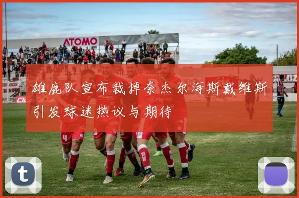 雄鹿队宣布裁掉奈杰尔海斯戴维斯引发球迷热议与期待